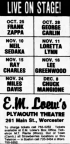 25/10/1984E. M. Loews theater, Worcester, MA